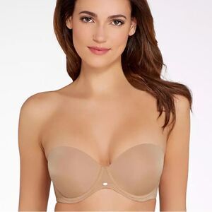 Calvin Klein Naked Glamour Nude Strapless Bra 36D